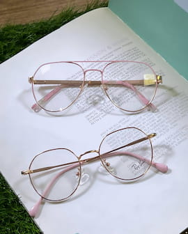 عینک زنانه فلزی
