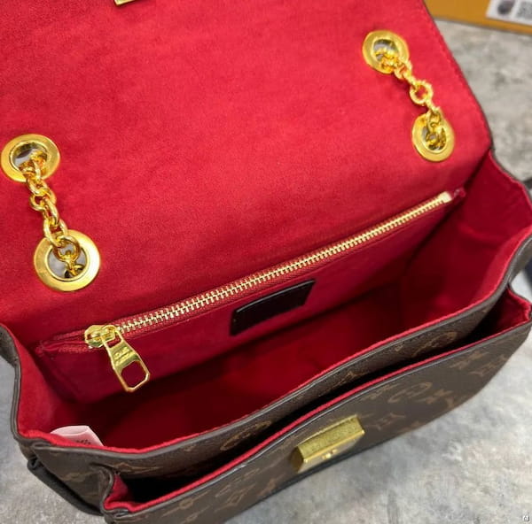 عکس-کیف زنانه مخمل قرمز
