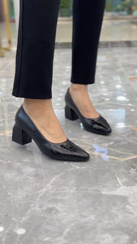 کفش روزمره مجلسی زنانه چرم طبیعی گاوی