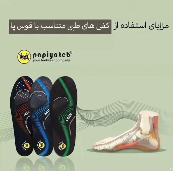 عکس-کفش روزمره طبی مردانه چرم طبیعی