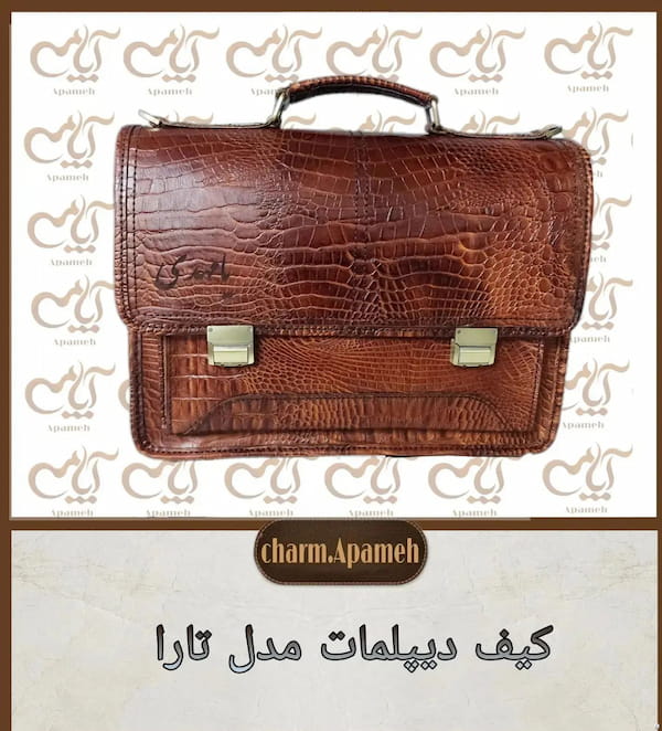 عکس-کیف مردانه چرم