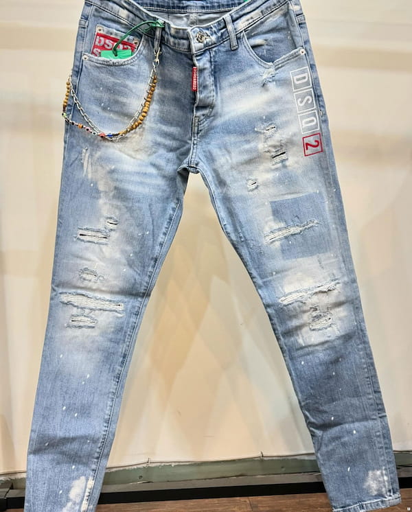 عکس-شلوار جین مردانه یخی