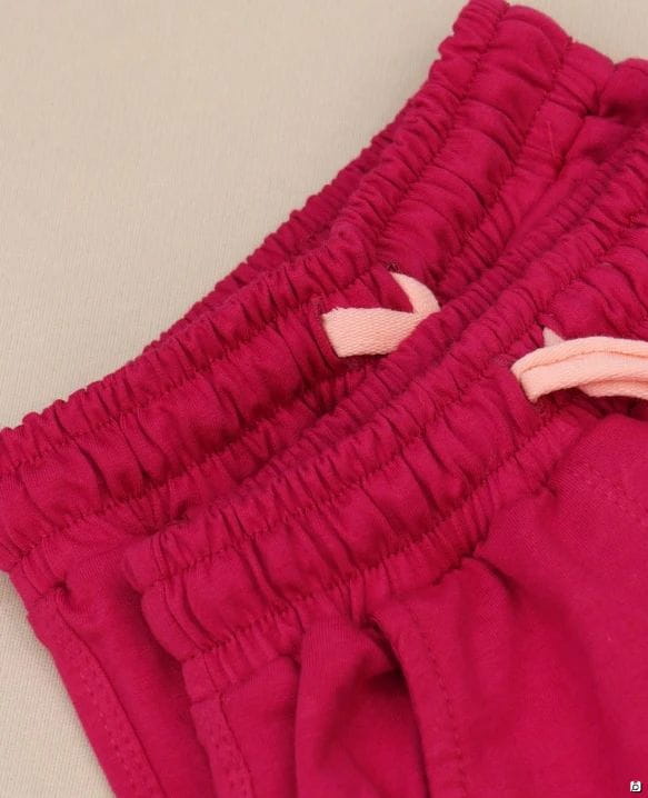 عکس-ست پوشاک یونیکورن دخترانه پنبه تک رنگ