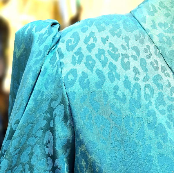 عکس-لباس مجلسی پلنگی زنانه ژاکارد