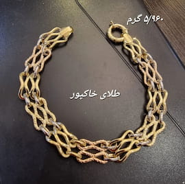 دستبند زنانه طلا