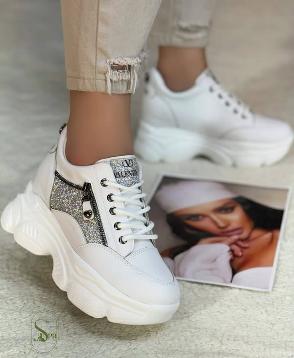 عکس-کفش دخترانه سفید