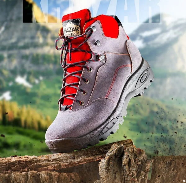 عکس-کفش روزمره کوهنوردی مردانه قرمز
