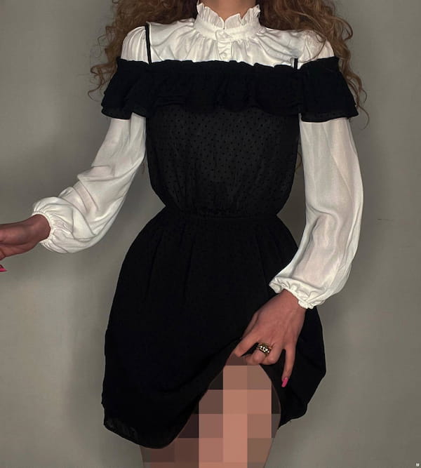 عکس-پیراهن پرنسسی زنانه حریر