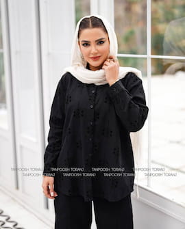 شومیز زنانه تک رنگ