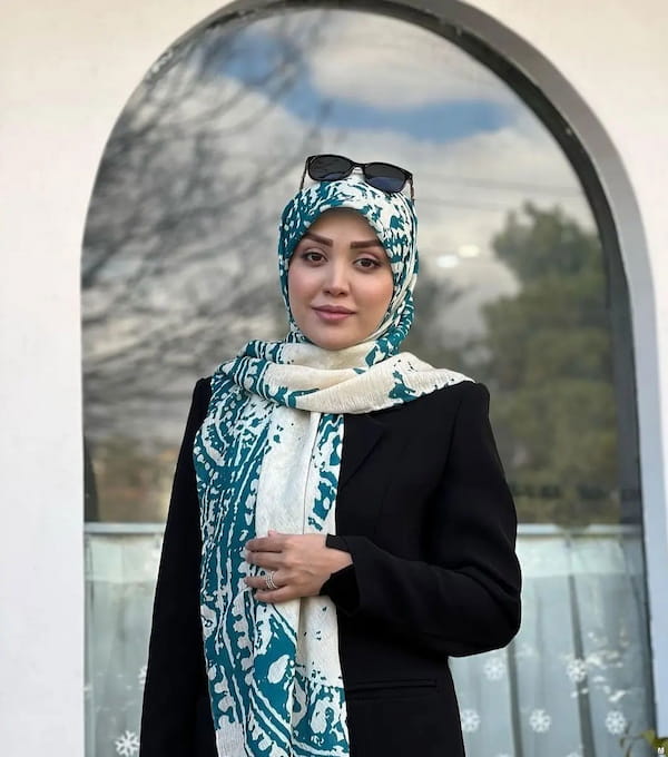 عکس-روسری زنانه نخی