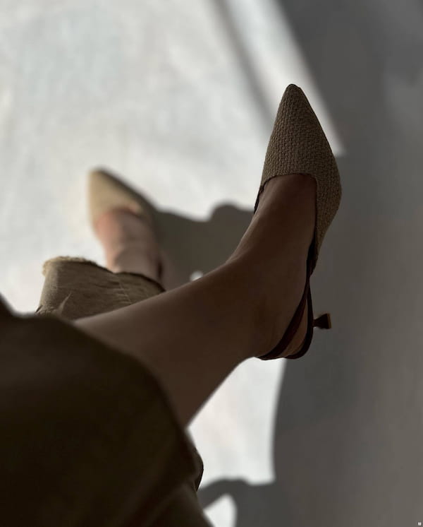 عکس-کفش روزمره پاشنه بلند زنانه مخمل