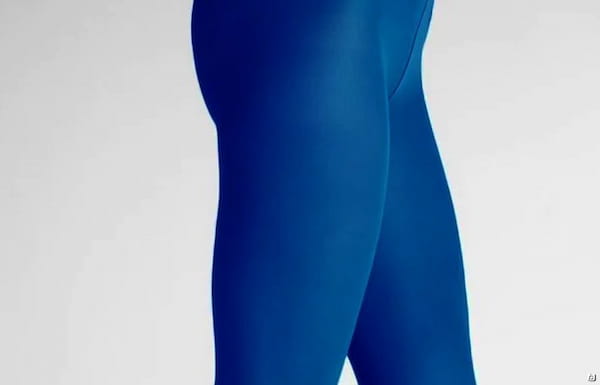 عکس-جوراب شلواری زنانه آبی کاربنی