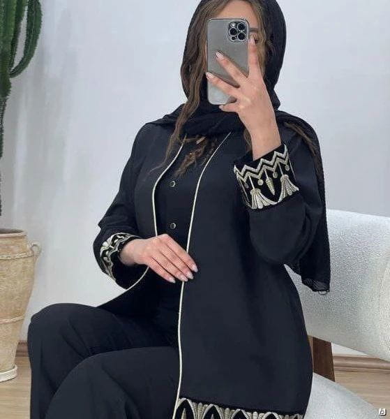 عکس-مانتو زنانه مازراتی مشکی