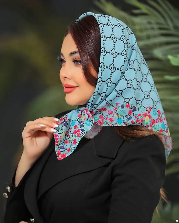 عکس-روسری زنانه نخی