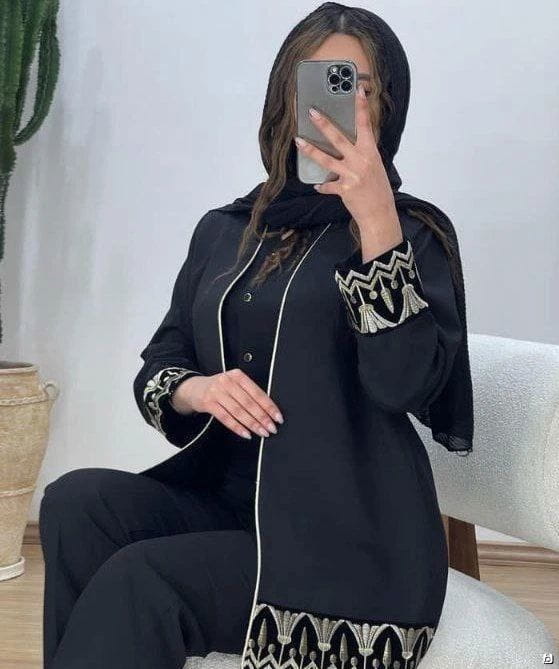 عکس-مانتو زنانه مازراتی مشکی