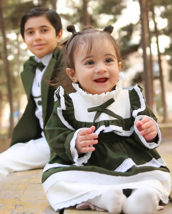 عکس-ست بچگانه پشمی