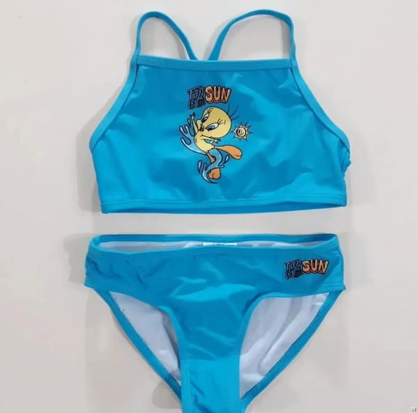 عکس-لباس شنا زنانه آبی