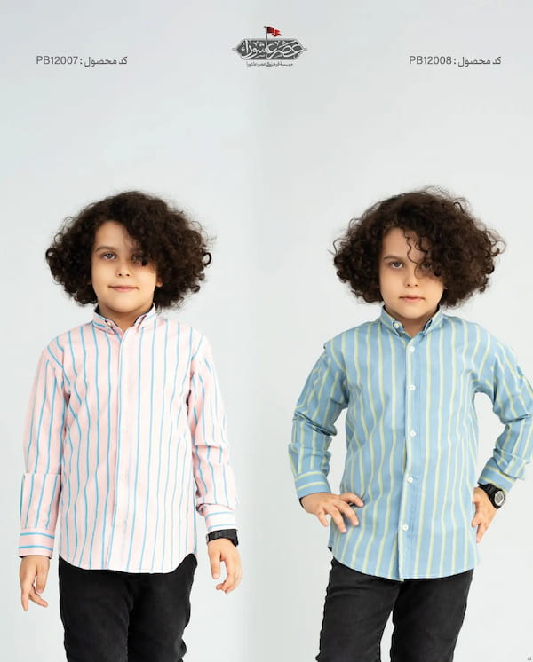 عکس-پیراهن چهارخونه بچگانه نخ پنبه