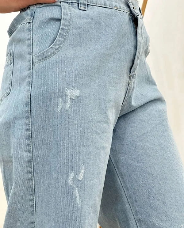 عکس-شلوار جین زنانه دمپا یخی