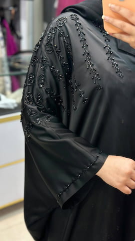 مانتو زنانه پارچه مشکی