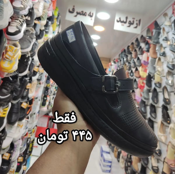 عکس-کفش روزمره مجلسی زنانه چرم