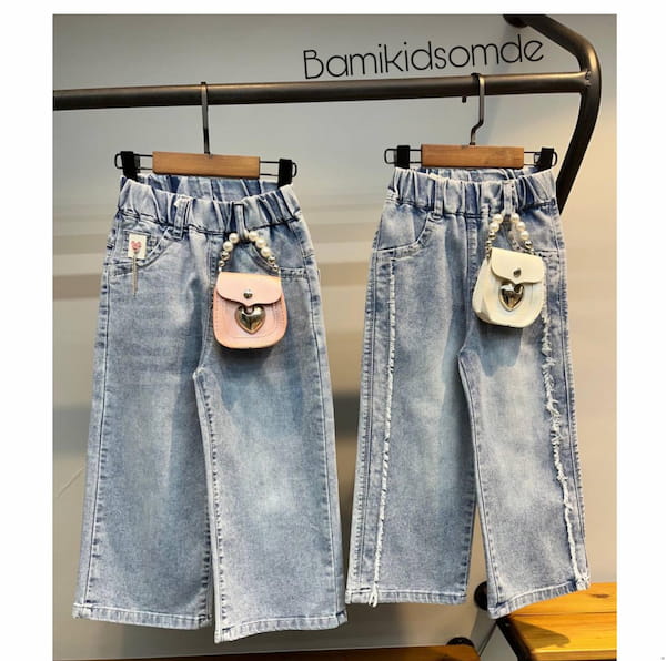 عکس-شلوار جین بچگانه تابستانه