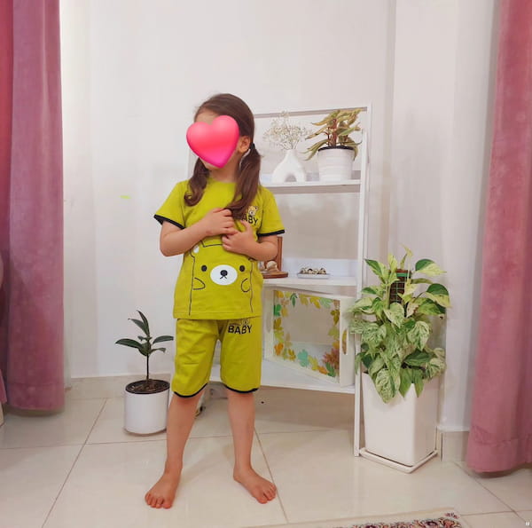 عکس-تیشرت خرسی دخترانه پنبه یکرو