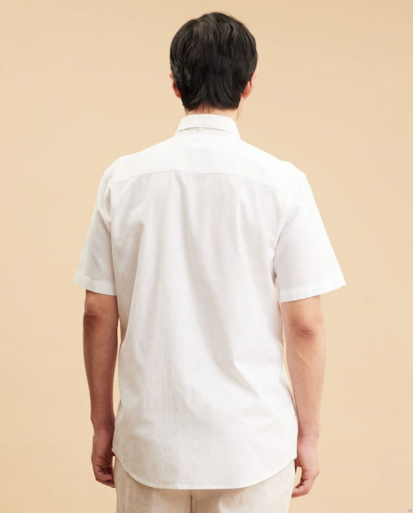 عکس-پیراهن آستین کوتاه مردانه نخ پنبه