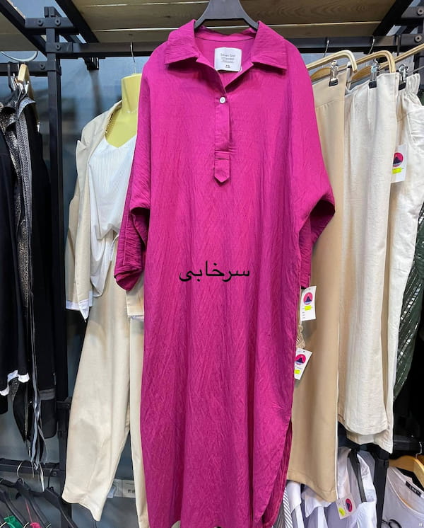 عکس-پیراهن یقه دار زنانه کرسپو