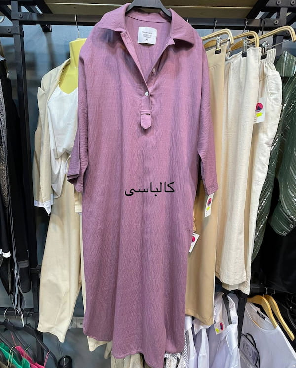 عکس-پیراهن یقه دار زنانه کرسپو