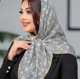 روسری زنانه نخی