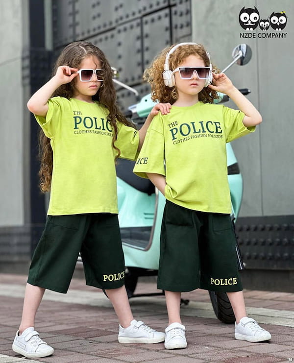 عکس-تیشرت بچگانه لاکرا پلیس