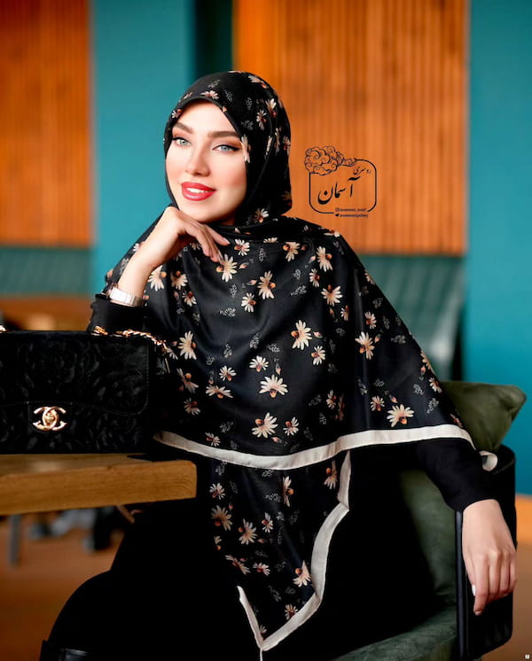 عکس-روسری زنانه نخی