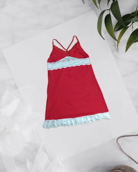 لباس خواب زنانه ویسکوز قرمز
