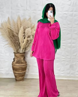 ست پوشاک زنانه ساتن