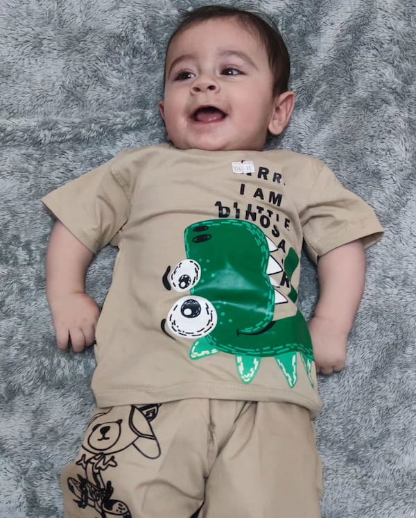 عکس-پیراهن نوزادی پنبه