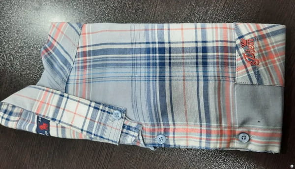 عکس-پیراهن اسپرت مردانه نخ پنبه تک رنگ