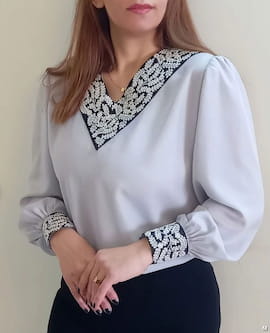 شومیز زنانه کرپ