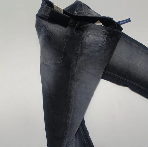 عکس-شلوار جین مردانه اسلیم زغالی