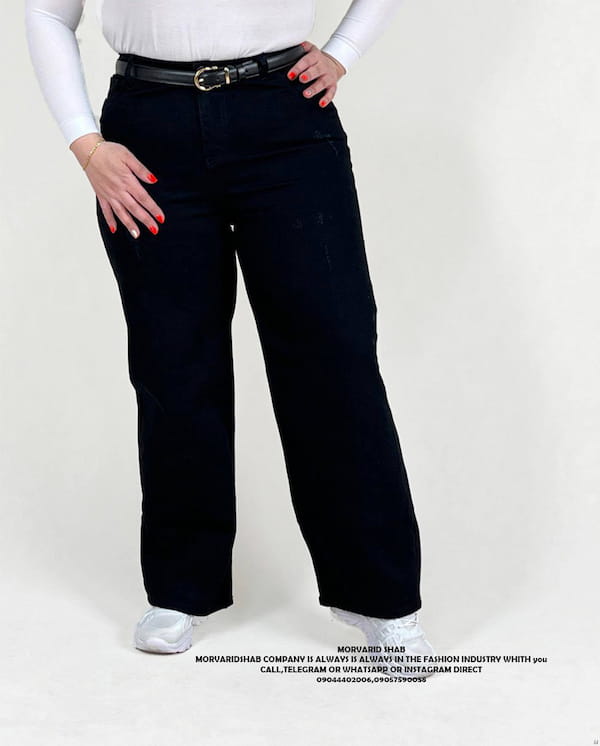 عکس-شلوار جین زنانه مشکی