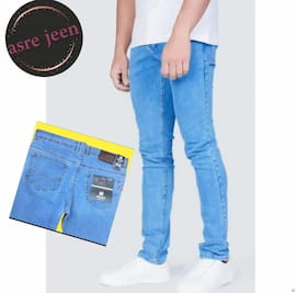 شلوار جین مردانه آبی روشن