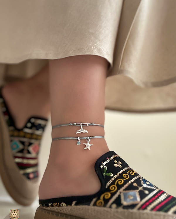 عکس-پابند زنانه نقره
