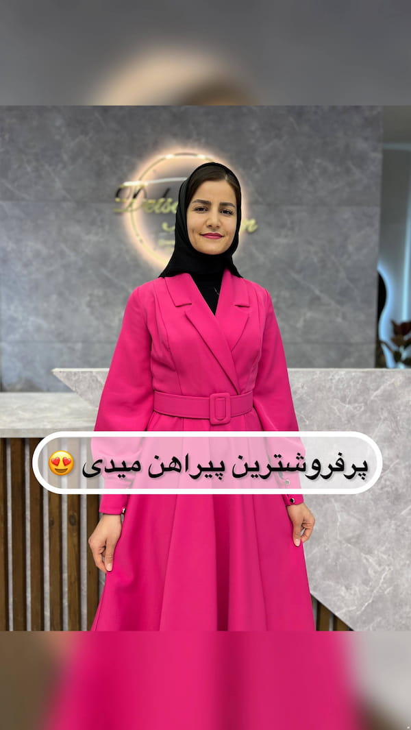 عکس-پیراهن زنانه کرپ مازراتی