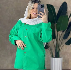 مانتو زنانه کتان