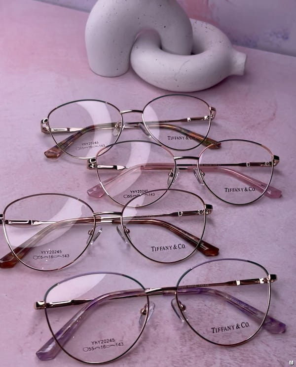 عکس-عینک دخترانه طبی تیفانی