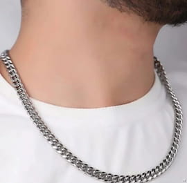 گردنبند مردانه استیل