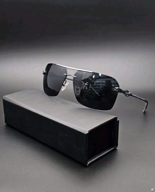 عکس-عینک افتابی مردانه فلزی