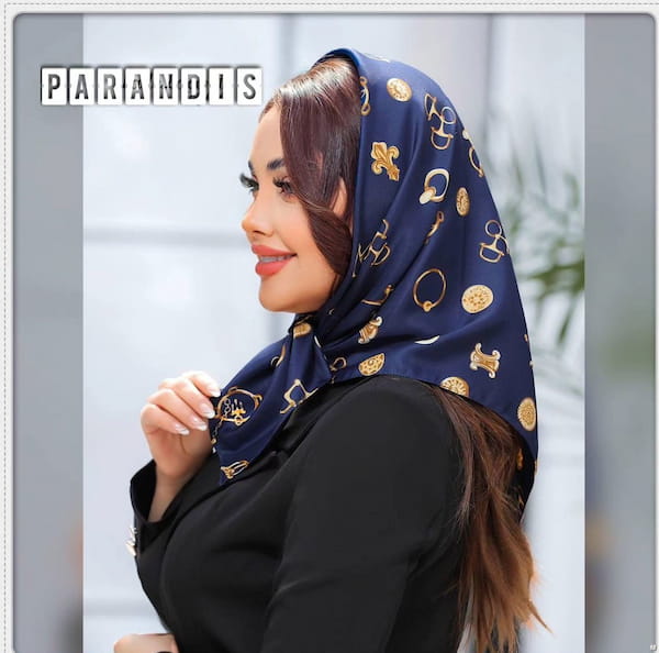 عکس-مینی اسکارف زنانه ساتن