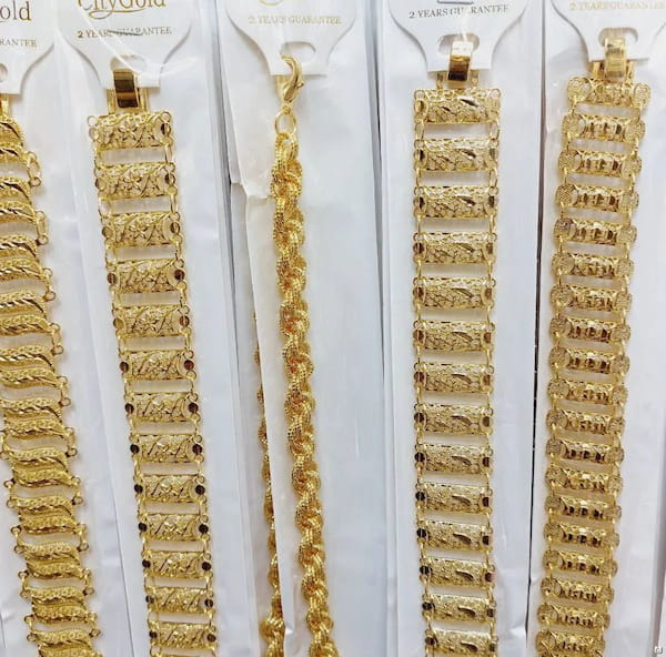 عکس-دستبند دخترانه آبکاری طلا