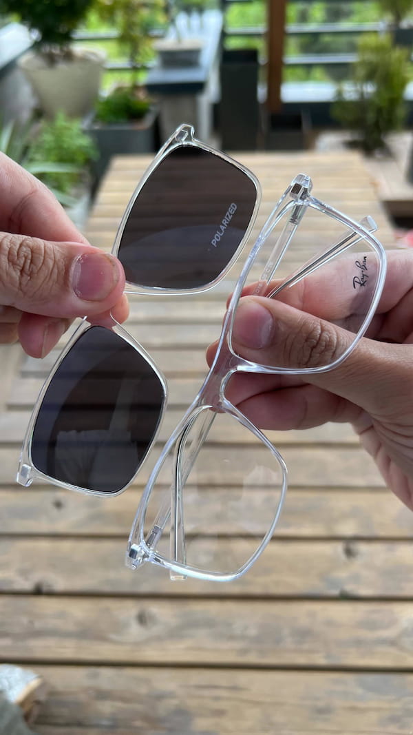 عکس-عینک دودی بچگانه شیشه